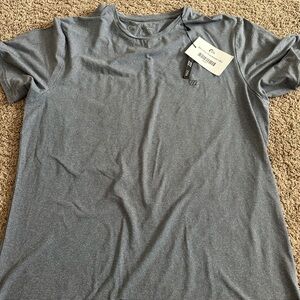 Gray Short Sleeve Men's Tee